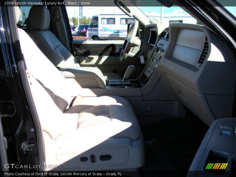Black / Stone 2008 Lincoln Navigator Luxury 4x4