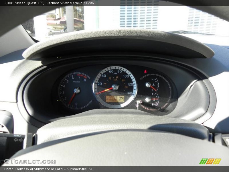 Radiant Silver Metallic / Gray 2008 Nissan Quest 3.5
