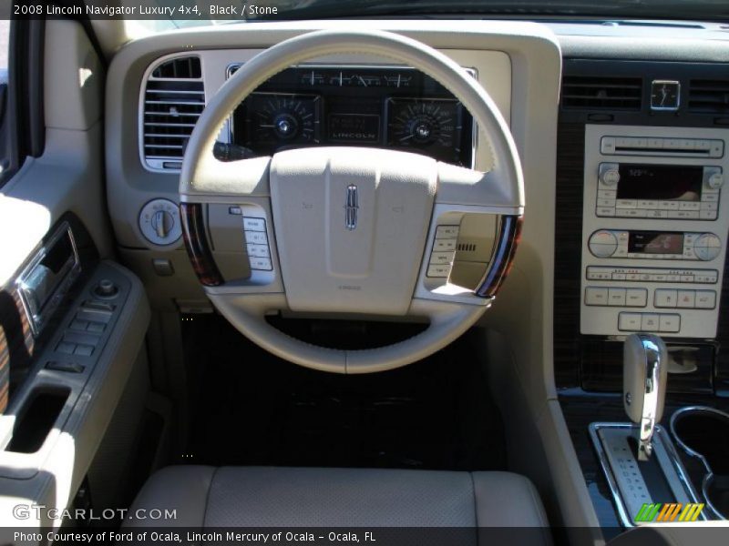 Black / Stone 2008 Lincoln Navigator Luxury 4x4