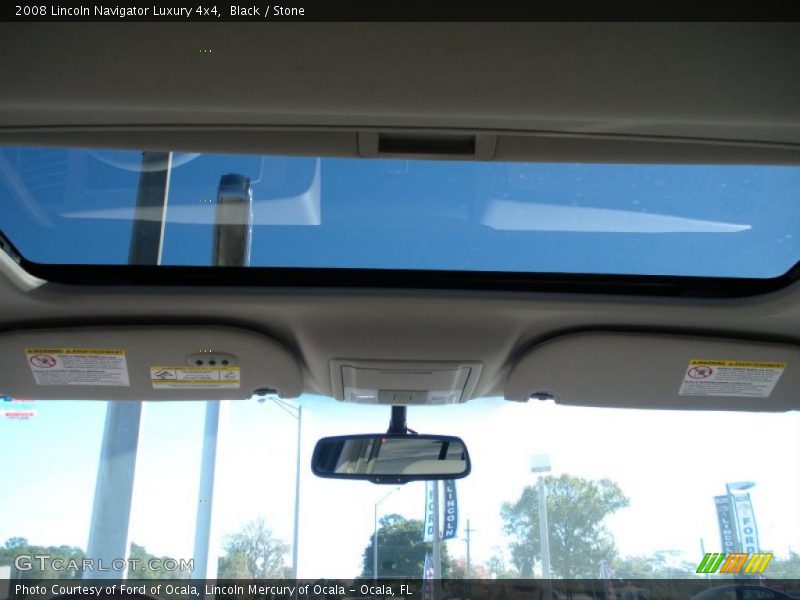 Black / Stone 2008 Lincoln Navigator Luxury 4x4