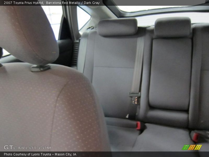 Barcelona Red Metallic / Dark Gray 2007 Toyota Prius Hybrid