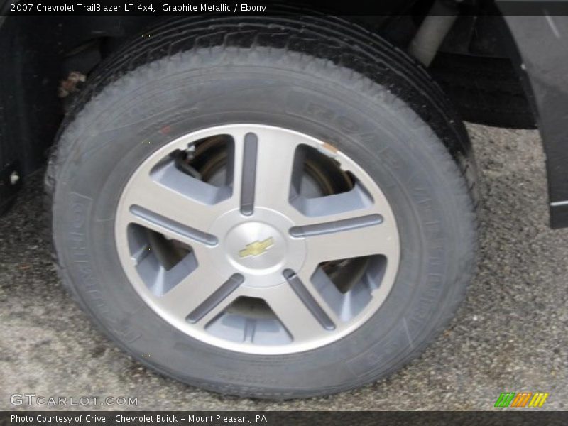 Graphite Metallic / Ebony 2007 Chevrolet TrailBlazer LT 4x4