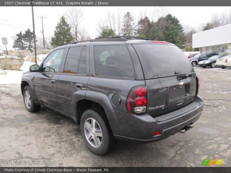 Graphite Metallic / Ebony 2007 Chevrolet TrailBlazer LT 4x4