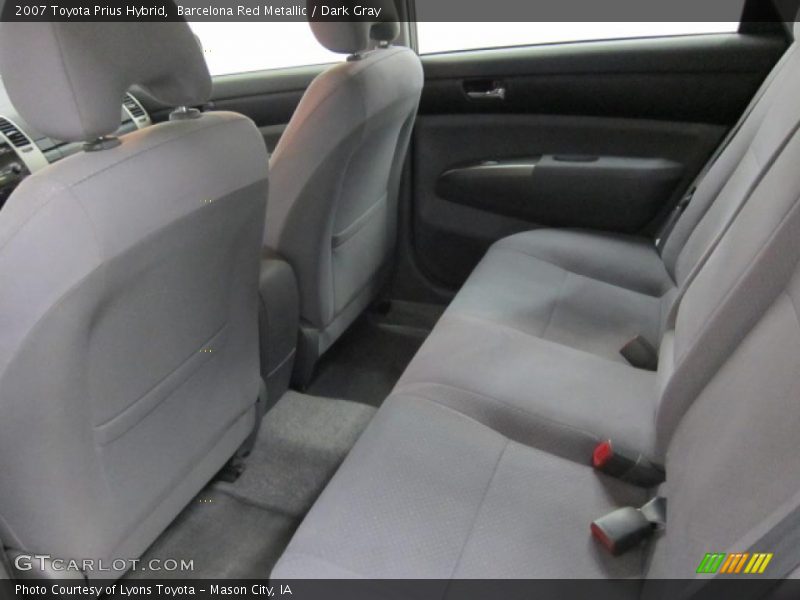 Barcelona Red Metallic / Dark Gray 2007 Toyota Prius Hybrid