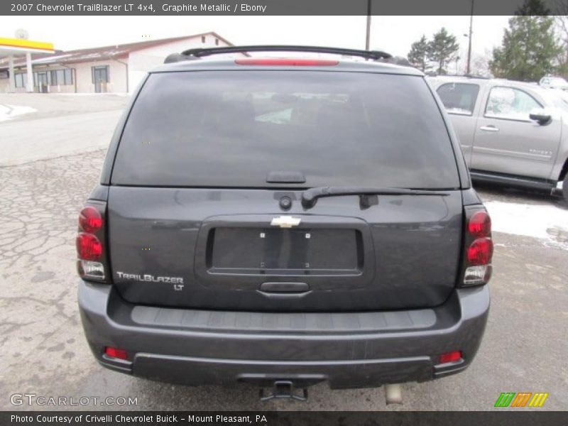 Graphite Metallic / Ebony 2007 Chevrolet TrailBlazer LT 4x4