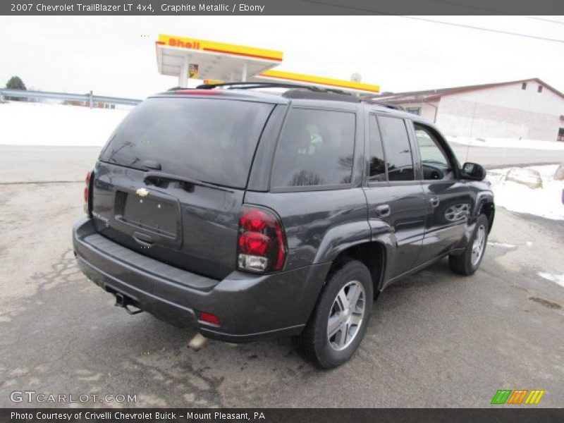 Graphite Metallic / Ebony 2007 Chevrolet TrailBlazer LT 4x4