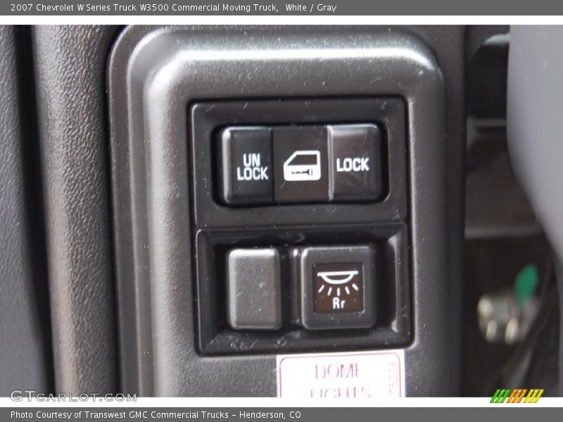 White / Gray 2007 Chevrolet W Series Truck W3500 Commercial Moving Truck
