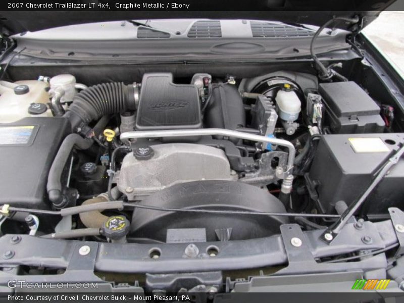 Graphite Metallic / Ebony 2007 Chevrolet TrailBlazer LT 4x4