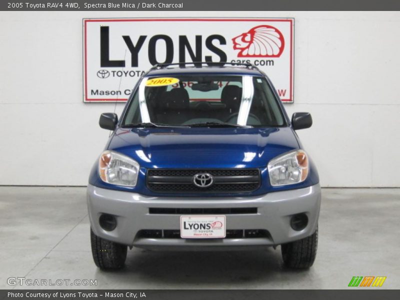 Spectra Blue Mica / Dark Charcoal 2005 Toyota RAV4 4WD