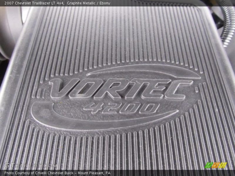 Graphite Metallic / Ebony 2007 Chevrolet TrailBlazer LT 4x4