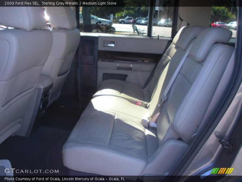 Sterling Grey Metallic / Medium Light Stone 2009 Ford Flex SEL