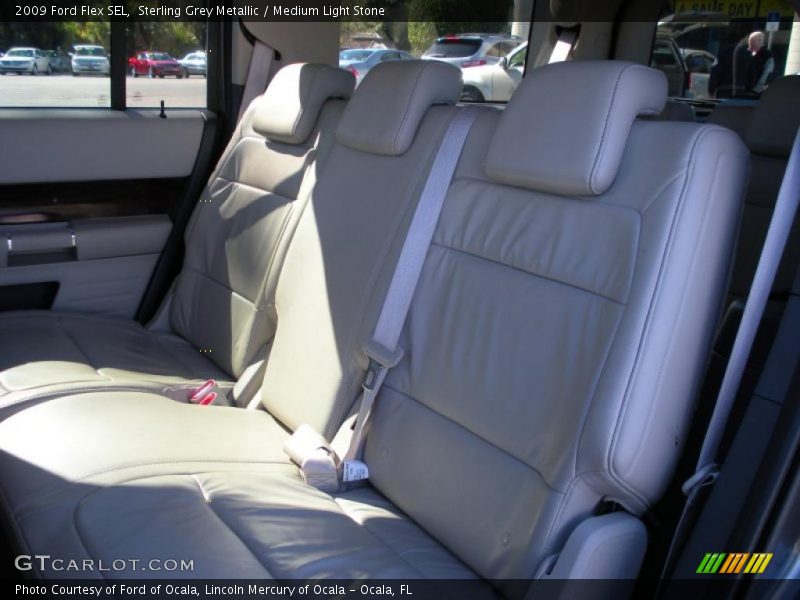 Sterling Grey Metallic / Medium Light Stone 2009 Ford Flex SEL