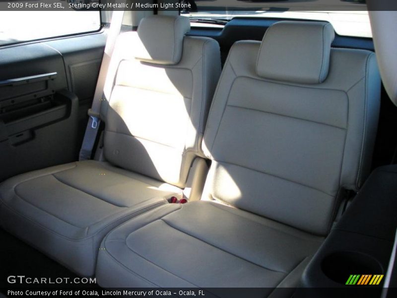 Sterling Grey Metallic / Medium Light Stone 2009 Ford Flex SEL