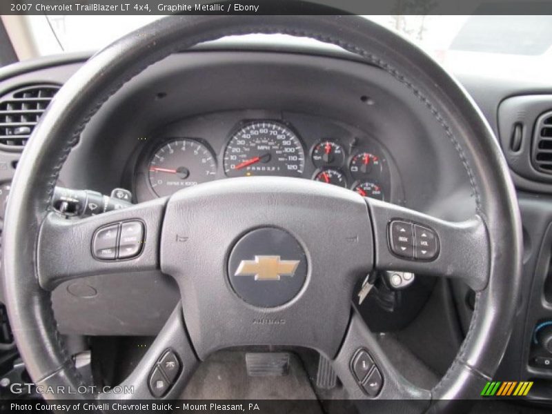 Graphite Metallic / Ebony 2007 Chevrolet TrailBlazer LT 4x4