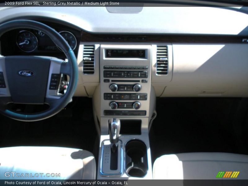 Sterling Grey Metallic / Medium Light Stone 2009 Ford Flex SEL