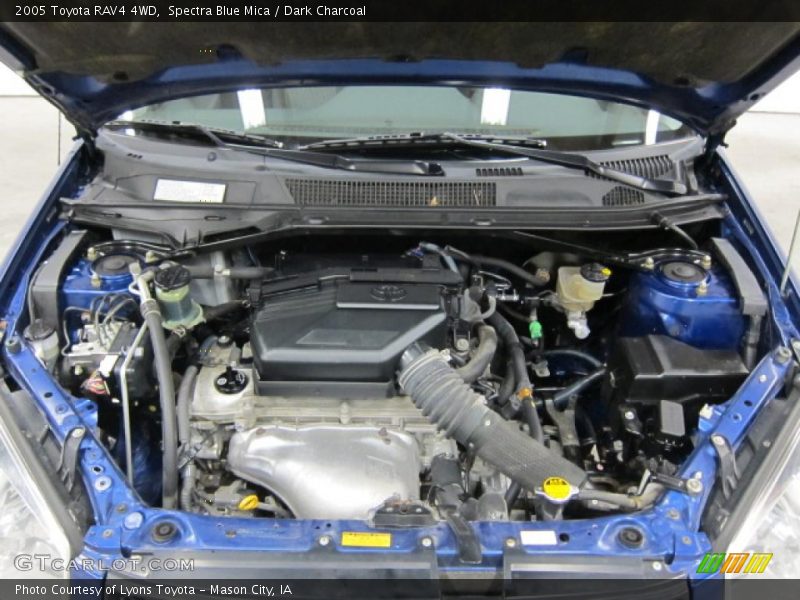 Spectra Blue Mica / Dark Charcoal 2005 Toyota RAV4 4WD