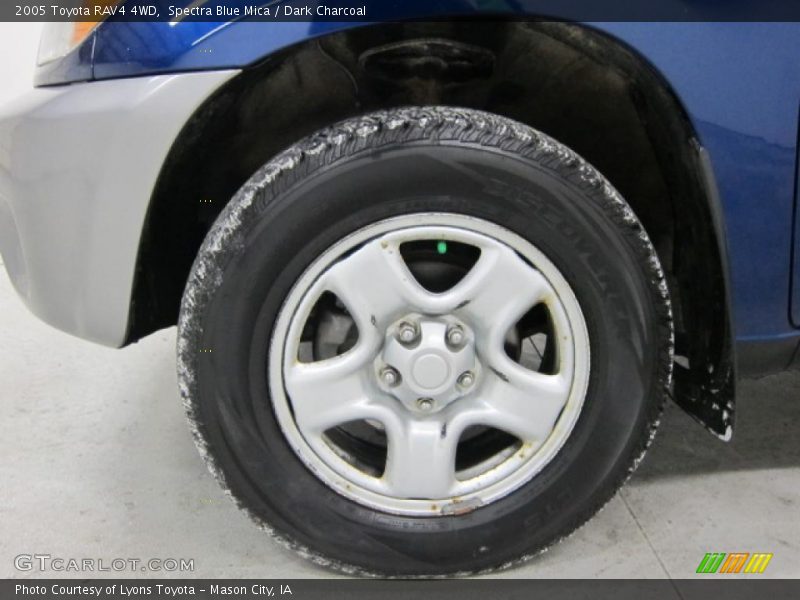 Spectra Blue Mica / Dark Charcoal 2005 Toyota RAV4 4WD