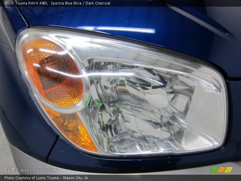Spectra Blue Mica / Dark Charcoal 2005 Toyota RAV4 4WD