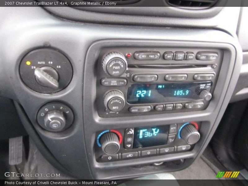 Graphite Metallic / Ebony 2007 Chevrolet TrailBlazer LT 4x4