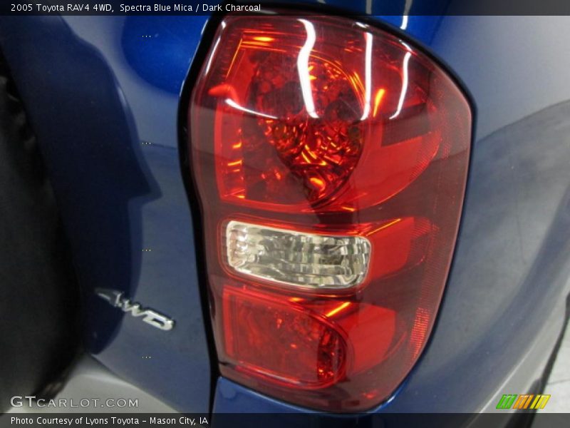Spectra Blue Mica / Dark Charcoal 2005 Toyota RAV4 4WD