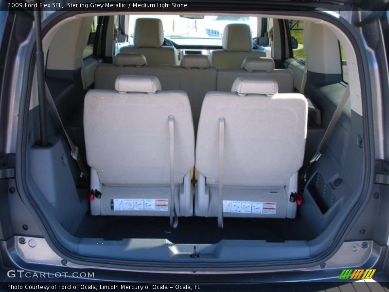 Sterling Grey Metallic / Medium Light Stone 2009 Ford Flex SEL