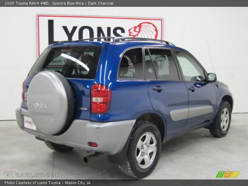 Spectra Blue Mica / Dark Charcoal 2005 Toyota RAV4 4WD