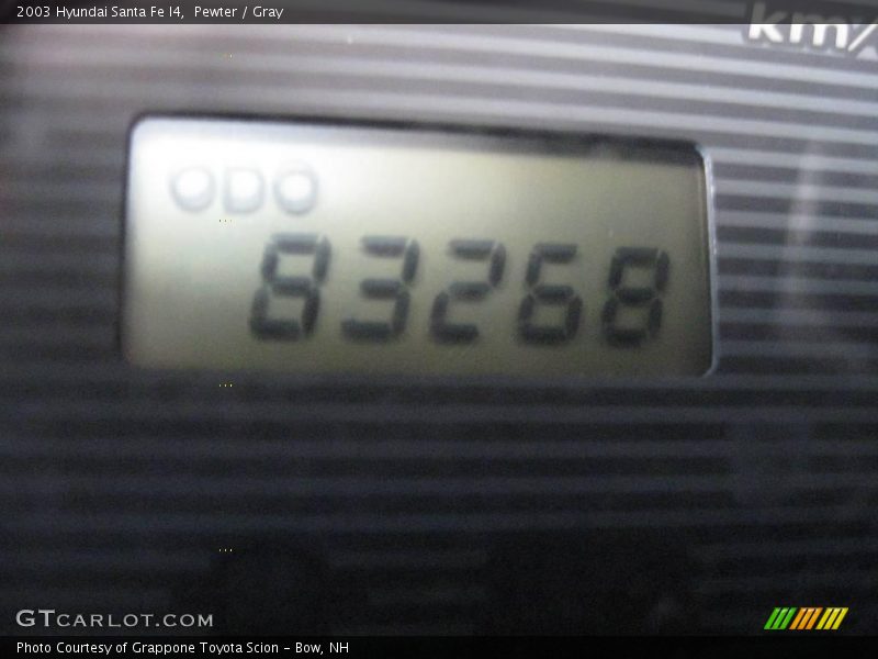 Pewter / Gray 2003 Hyundai Santa Fe I4