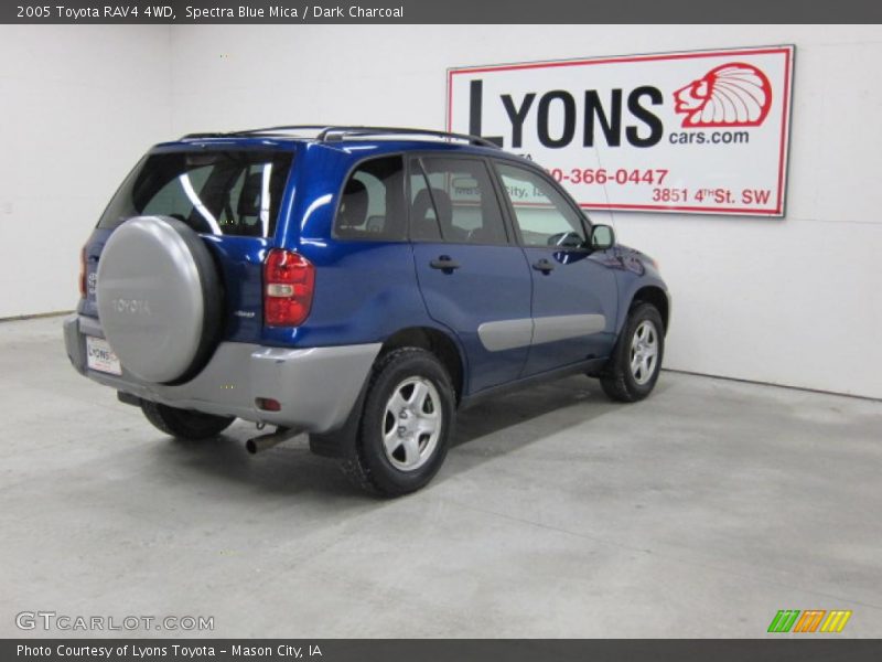 Spectra Blue Mica / Dark Charcoal 2005 Toyota RAV4 4WD
