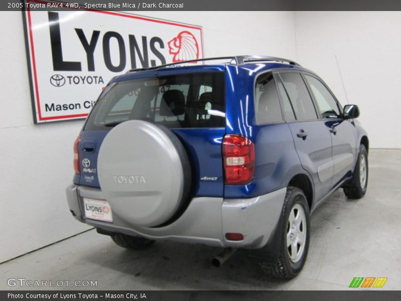 Spectra Blue Mica / Dark Charcoal 2005 Toyota RAV4 4WD