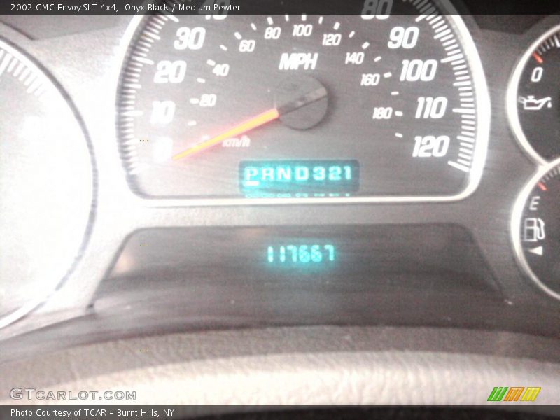 Onyx Black / Medium Pewter 2002 GMC Envoy SLT 4x4