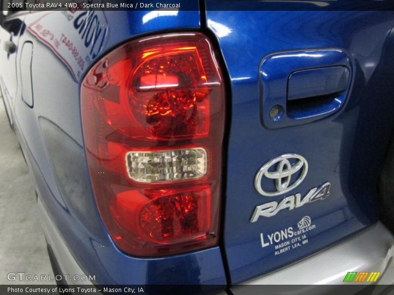 Spectra Blue Mica / Dark Charcoal 2005 Toyota RAV4 4WD