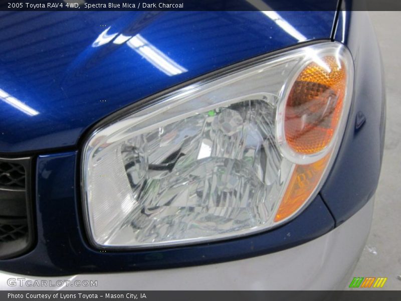 Spectra Blue Mica / Dark Charcoal 2005 Toyota RAV4 4WD