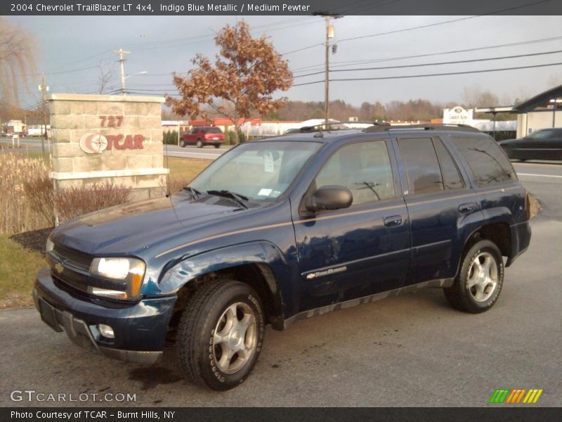Indigo Blue Metallic / Medium Pewter 2004 Chevrolet TrailBlazer LT 4x4