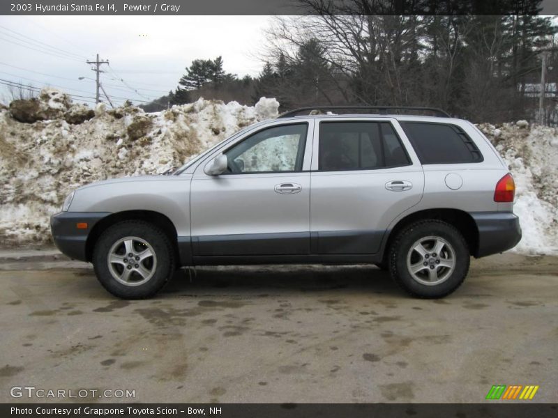 Pewter / Gray 2003 Hyundai Santa Fe I4