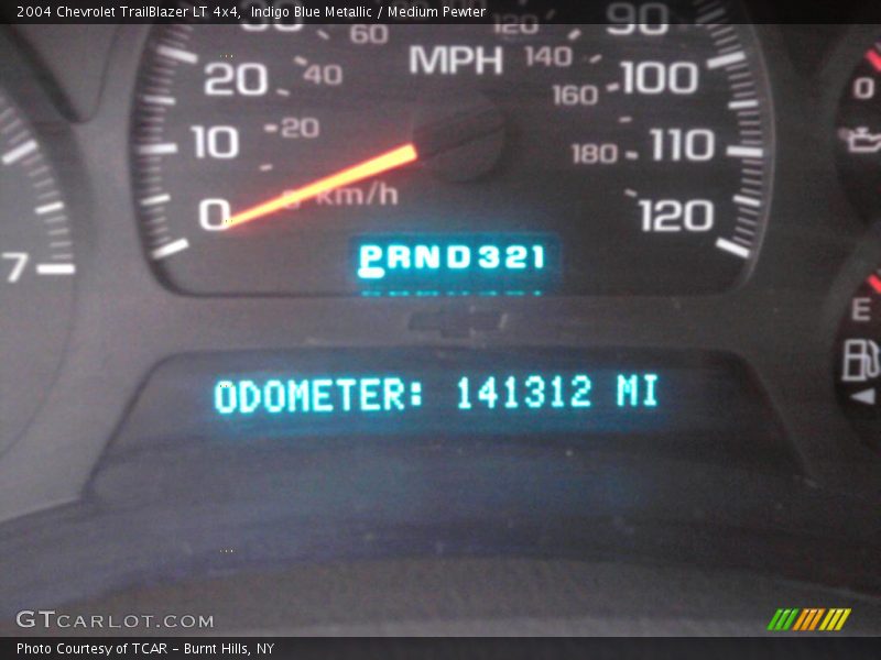 Indigo Blue Metallic / Medium Pewter 2004 Chevrolet TrailBlazer LT 4x4