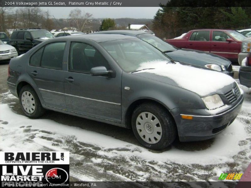 Platinum Grey Metallic / Grey 2004 Volkswagen Jetta GL Sedan