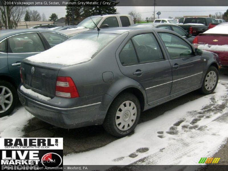 Platinum Grey Metallic / Grey 2004 Volkswagen Jetta GL Sedan