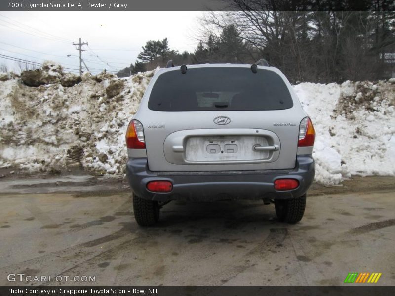 Pewter / Gray 2003 Hyundai Santa Fe I4