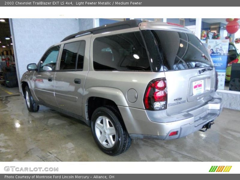 Light Pewter Metallic / Medium Pewter 2003 Chevrolet TrailBlazer EXT LS 4x4