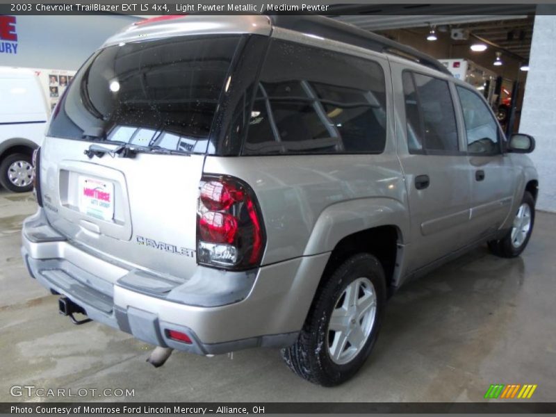 Light Pewter Metallic / Medium Pewter 2003 Chevrolet TrailBlazer EXT LS 4x4