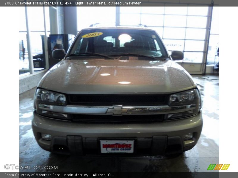 Light Pewter Metallic / Medium Pewter 2003 Chevrolet TrailBlazer EXT LS 4x4