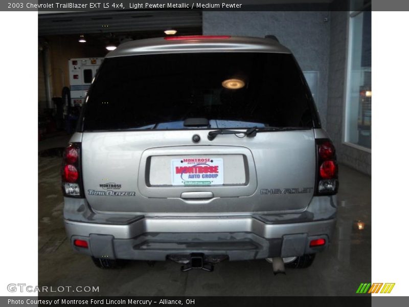 Light Pewter Metallic / Medium Pewter 2003 Chevrolet TrailBlazer EXT LS 4x4