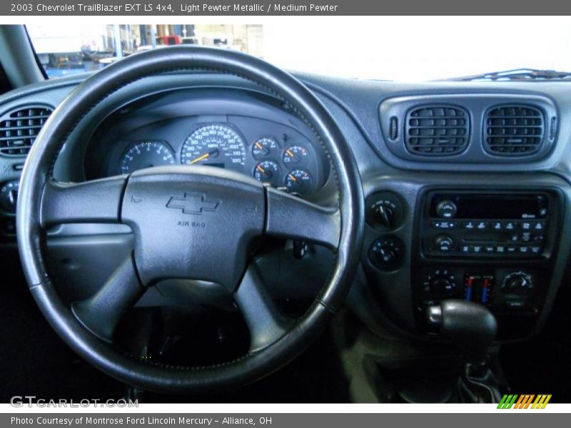 Light Pewter Metallic / Medium Pewter 2003 Chevrolet TrailBlazer EXT LS 4x4