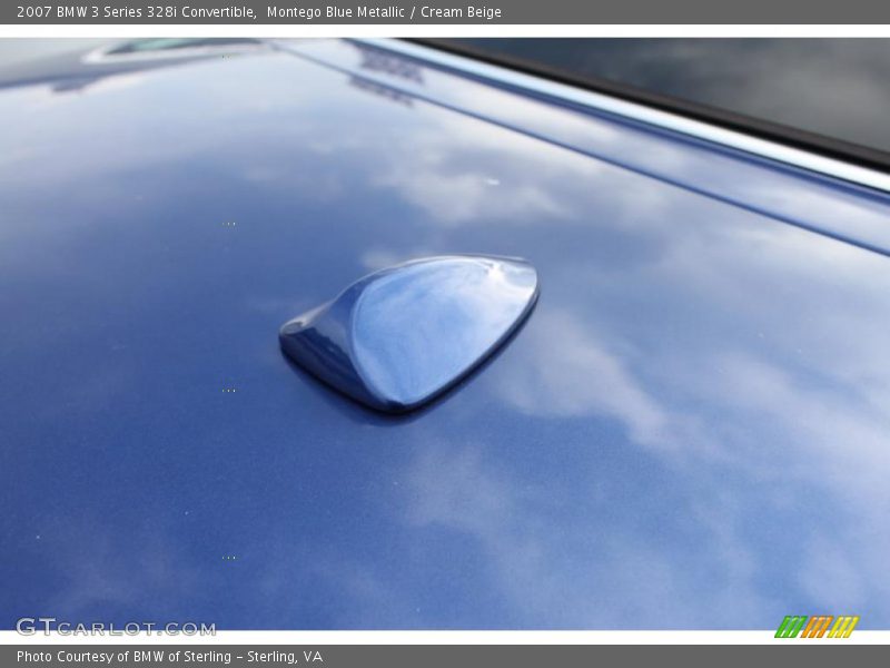 Montego Blue Metallic / Cream Beige 2007 BMW 3 Series 328i Convertible