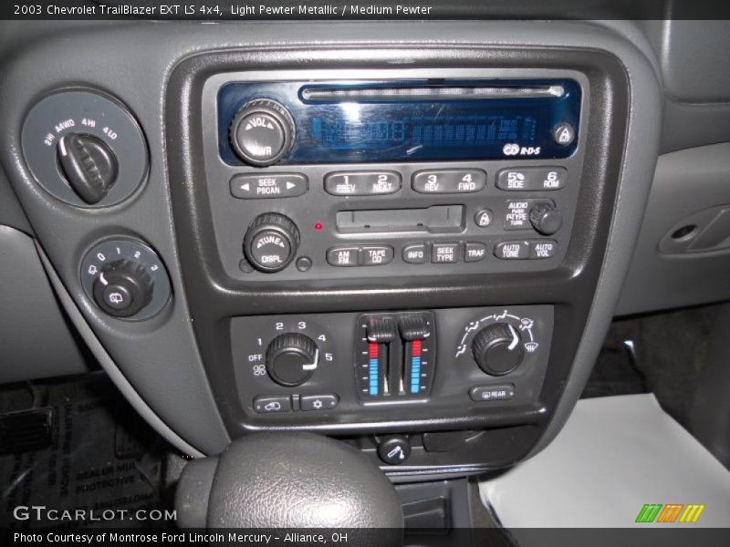 Light Pewter Metallic / Medium Pewter 2003 Chevrolet TrailBlazer EXT LS 4x4