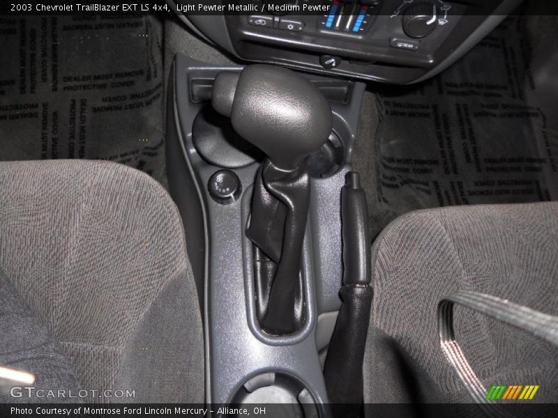 Light Pewter Metallic / Medium Pewter 2003 Chevrolet TrailBlazer EXT LS 4x4