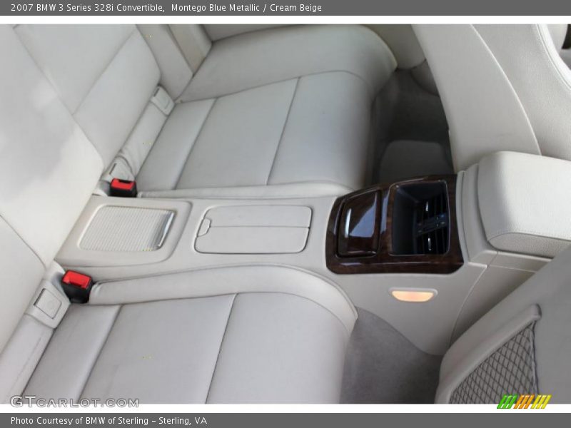 Montego Blue Metallic / Cream Beige 2007 BMW 3 Series 328i Convertible