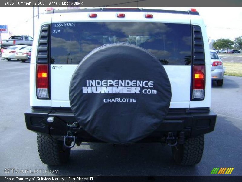 White / Ebony Black 2005 Hummer H2 SUV