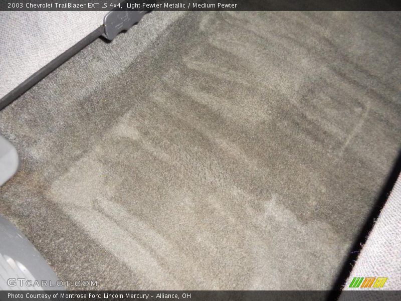 Light Pewter Metallic / Medium Pewter 2003 Chevrolet TrailBlazer EXT LS 4x4