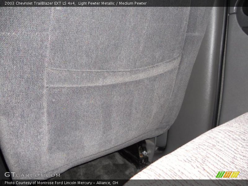 Light Pewter Metallic / Medium Pewter 2003 Chevrolet TrailBlazer EXT LS 4x4